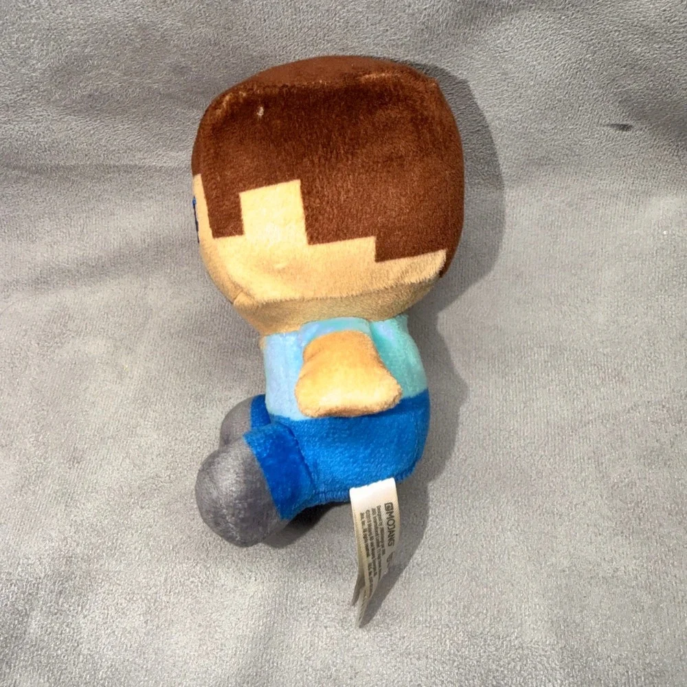 Minecraft Steve Plush Toy Official Mojang Jinx 7‎ inch Plushie